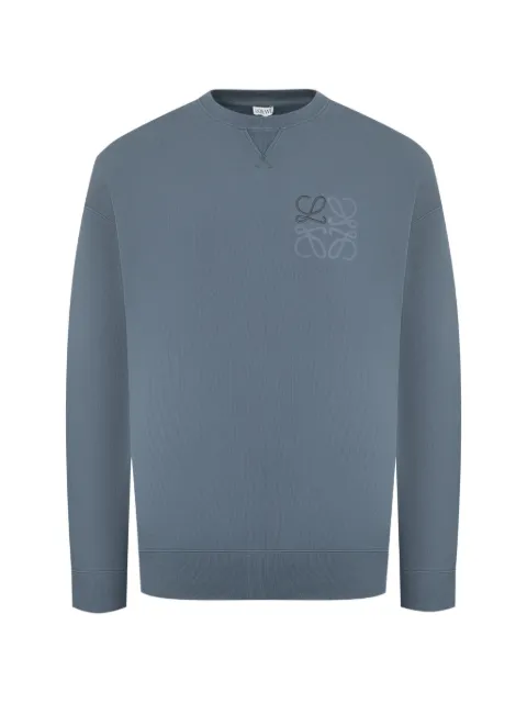 LOEWE anagram-detail cotton sweatshirt