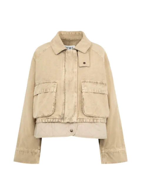 LOEWE quilted pocket jacket