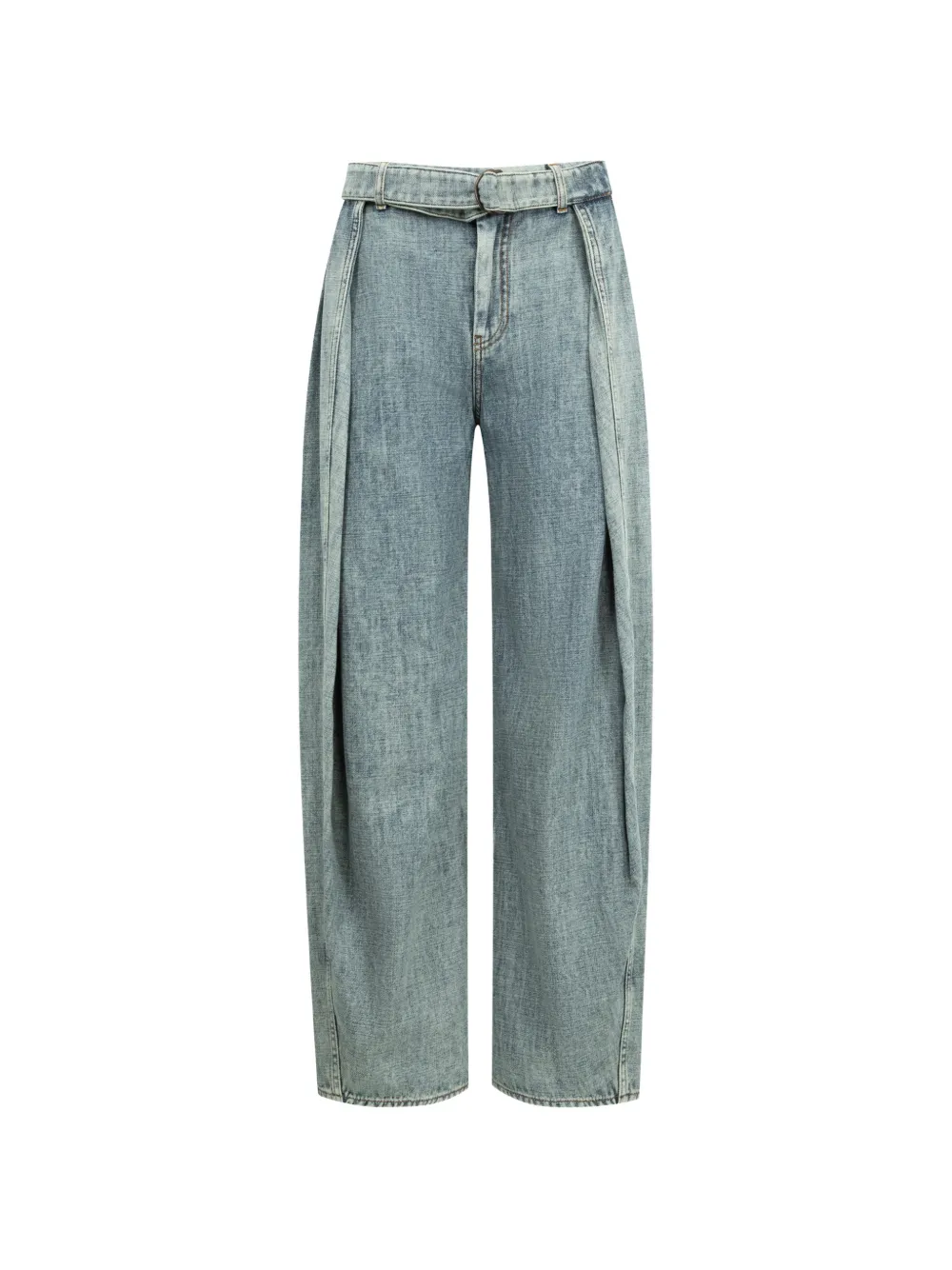 LOEWE belted jeans - Blu