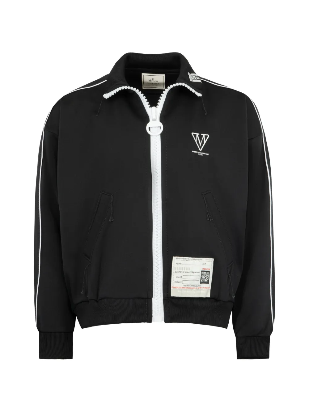 Maison MIHARA YASUHIRO zip-fastening sweatshirt - Nero