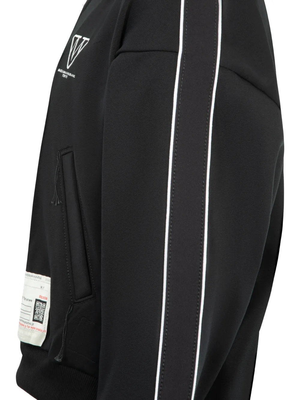  Maison Mihara Yasuhiro Zip-fastening Sweatshirt - Black 