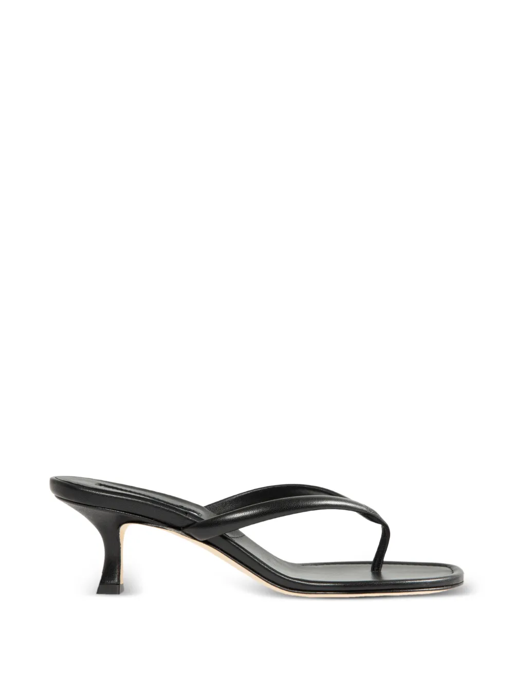 Manolo Blahnik Paterno thong-strap sandals Zwart