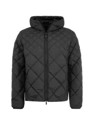 Moncler フーデッド ジャケット | ブラック | FARFETCH JP