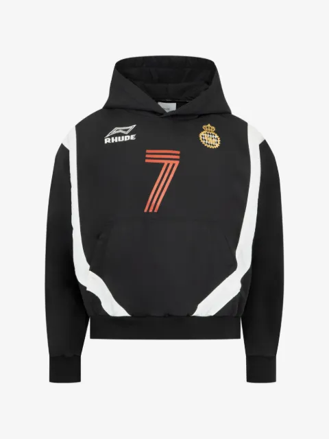 RHUDE hoodie Lago en jersey