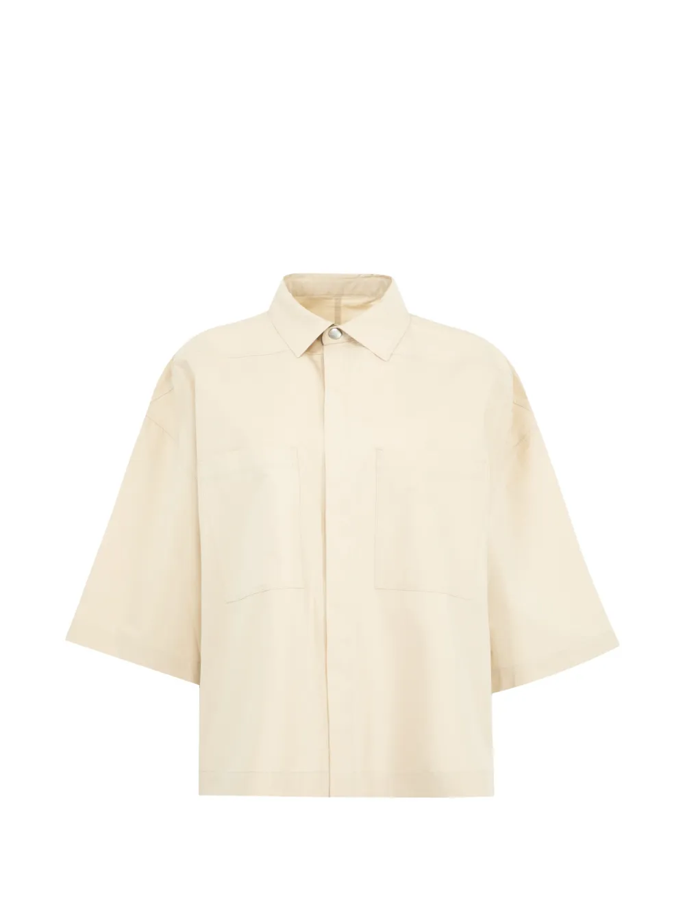 Rick Owens Tommy pocket shirt - Toni neutri