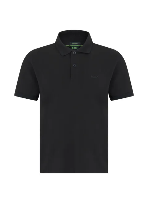 BOSS polo à design embossé