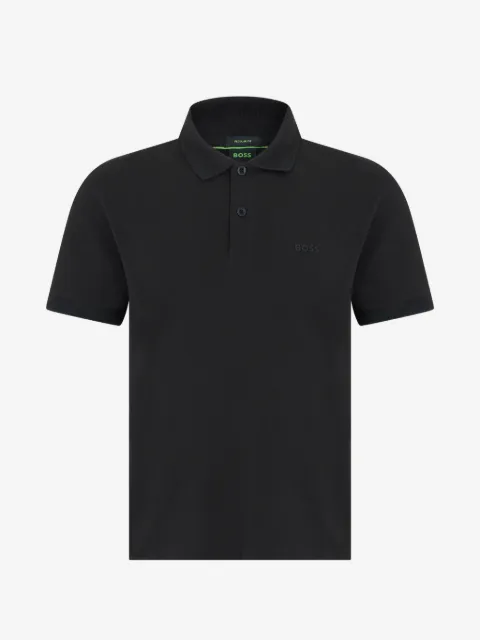 BOSS embossed regular-fit polo shirt