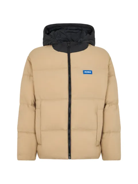 BOSS hooded padded jacket