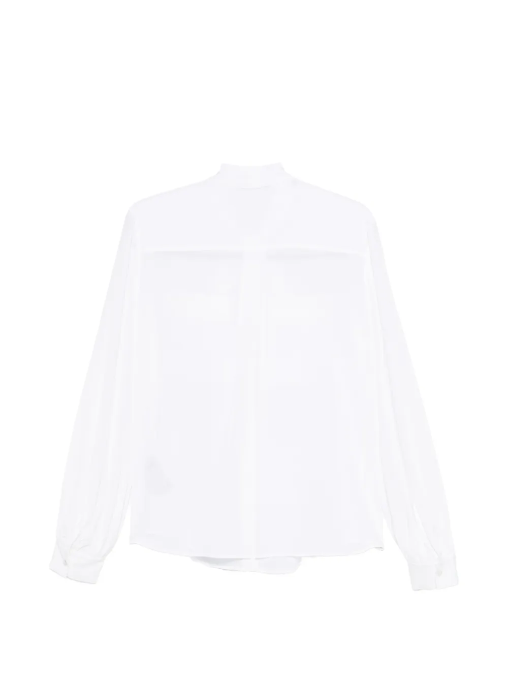  7 For All Mankind Tie-neck Blouse - White 