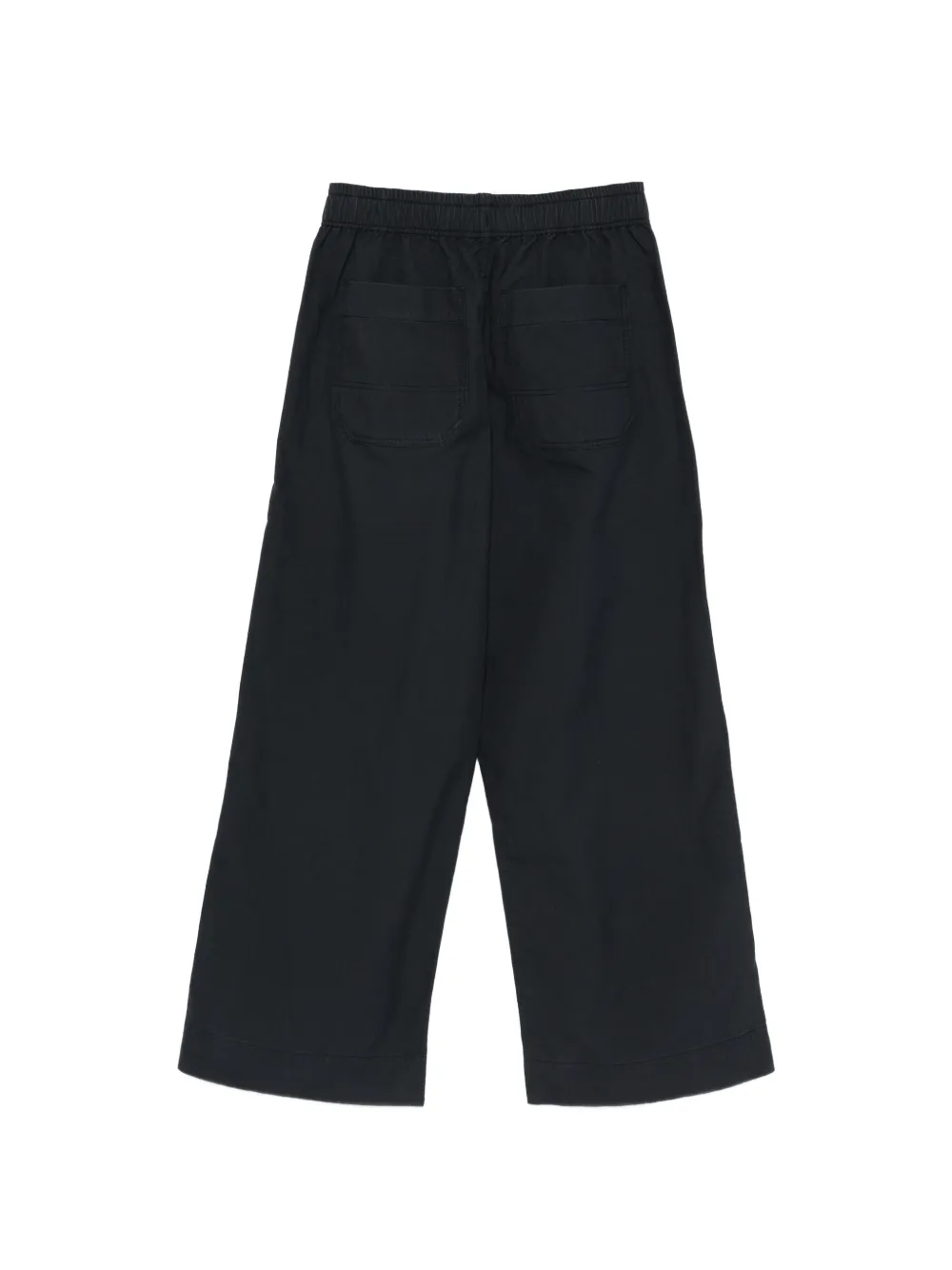  Mhl By Margaret Howell Elasticated Cropped Trousers - Blue 