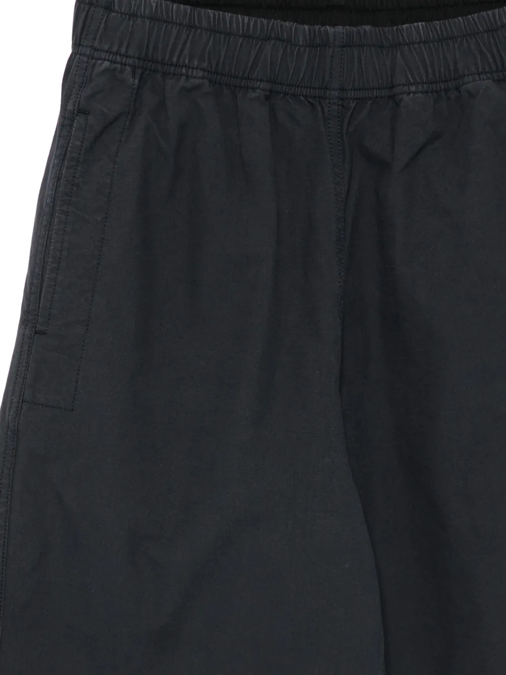  Mhl By Margaret Howell Elasticated Cropped Trousers - Blue 