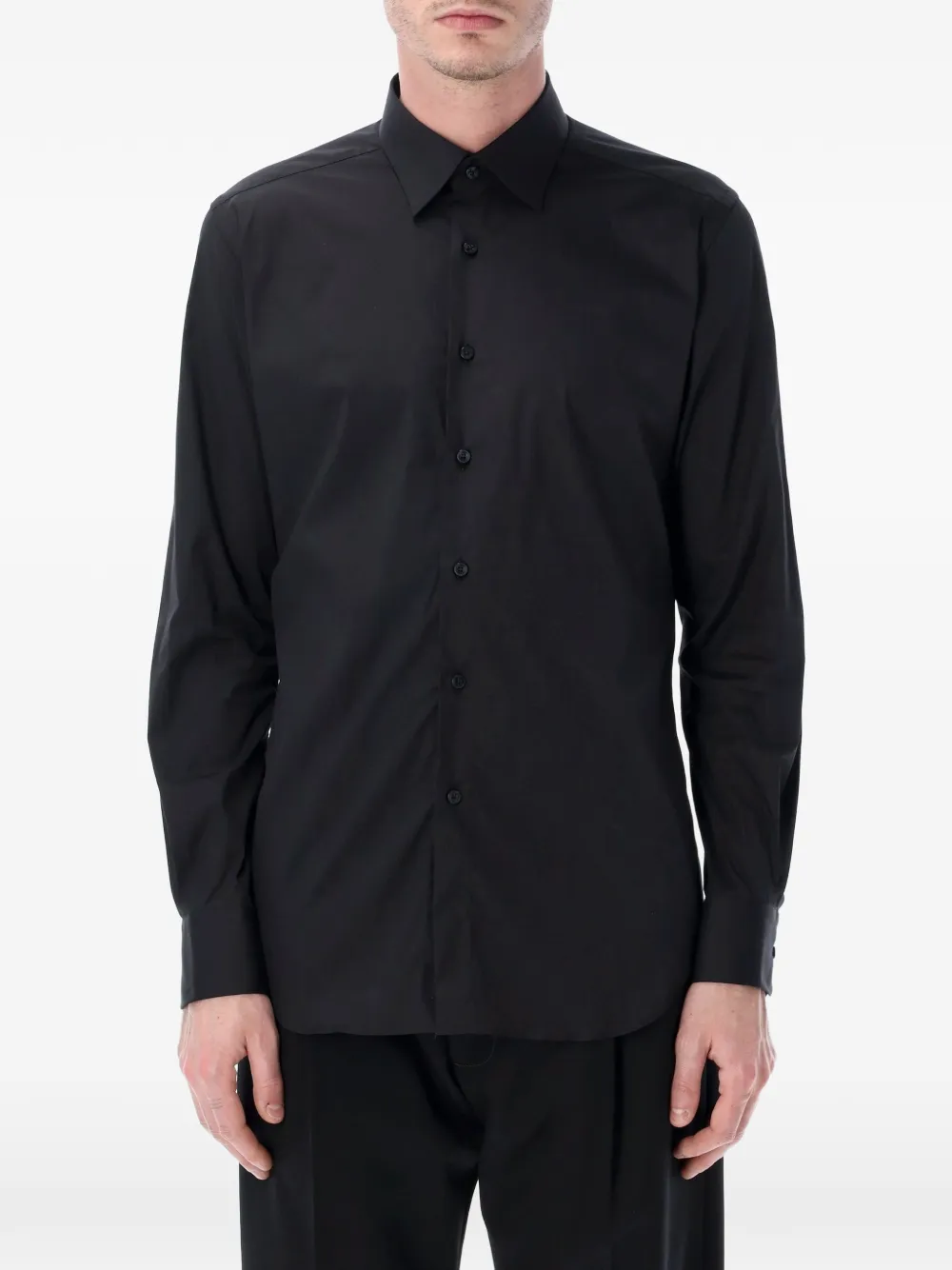 Xacus Tailor button-up shirt - Schwarz