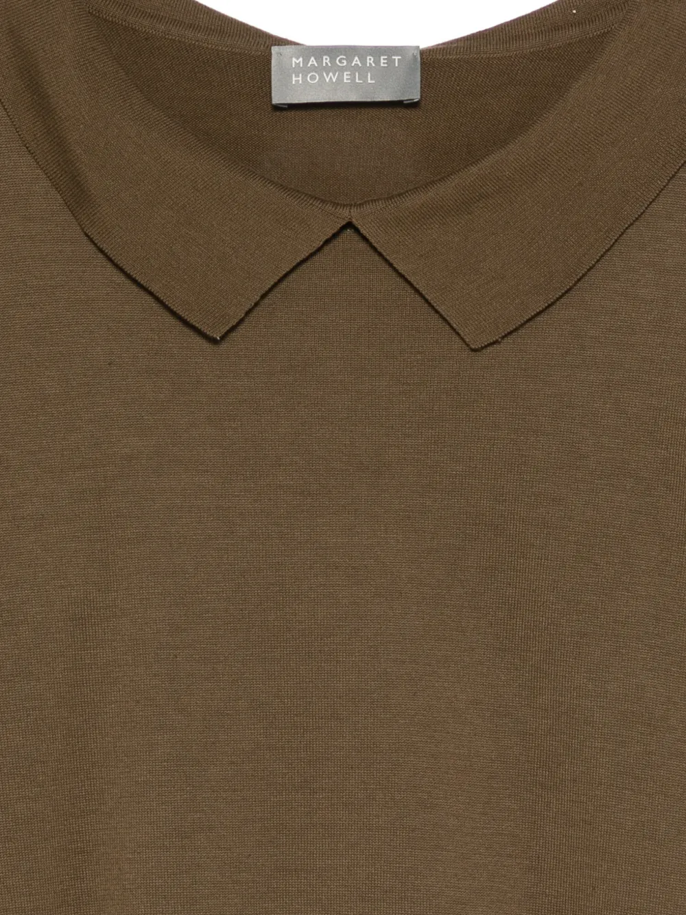  Margaret Howell Collared T-shirt - Green 