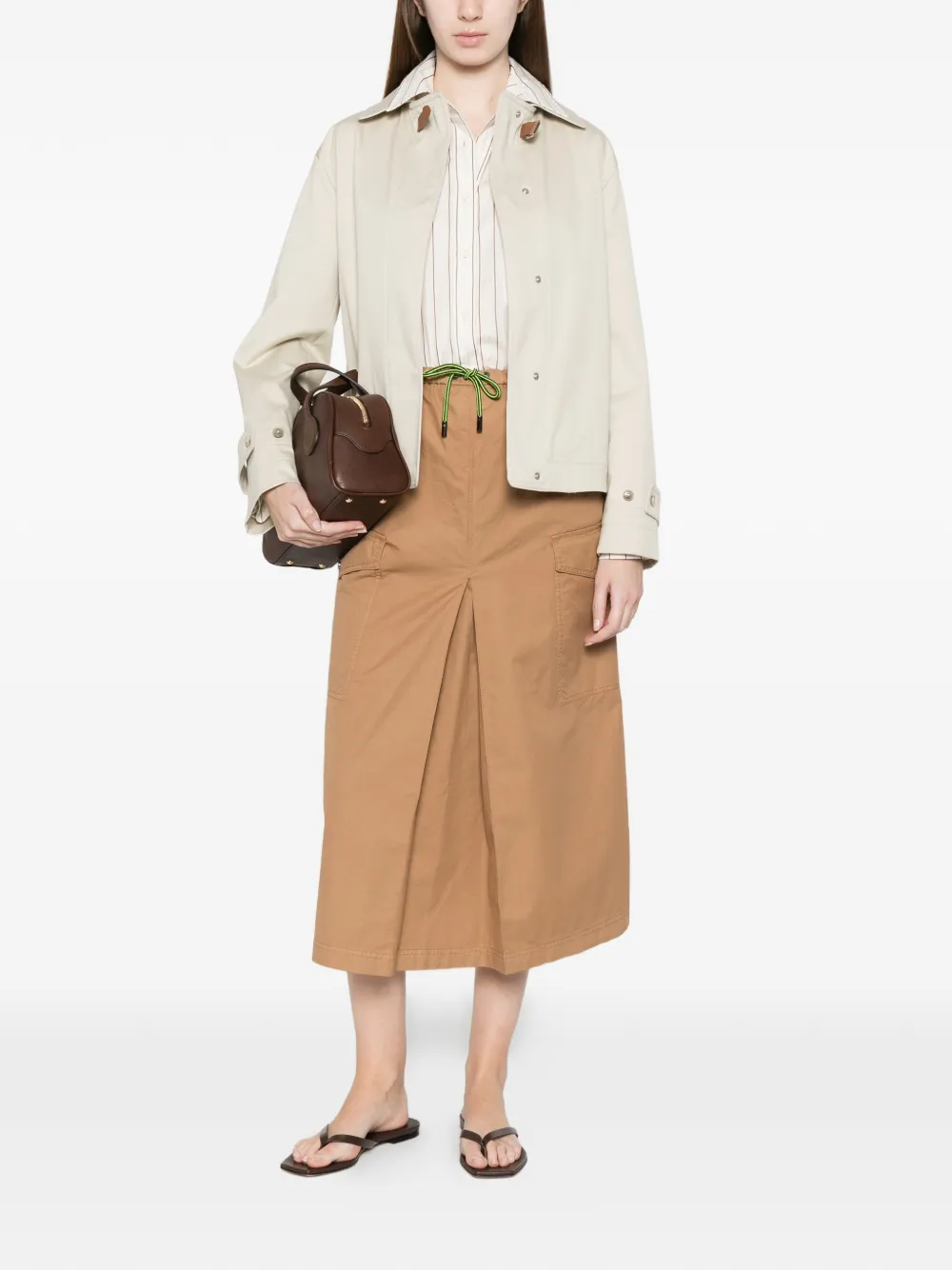  Herno Buckle Jacket - Neutrals 