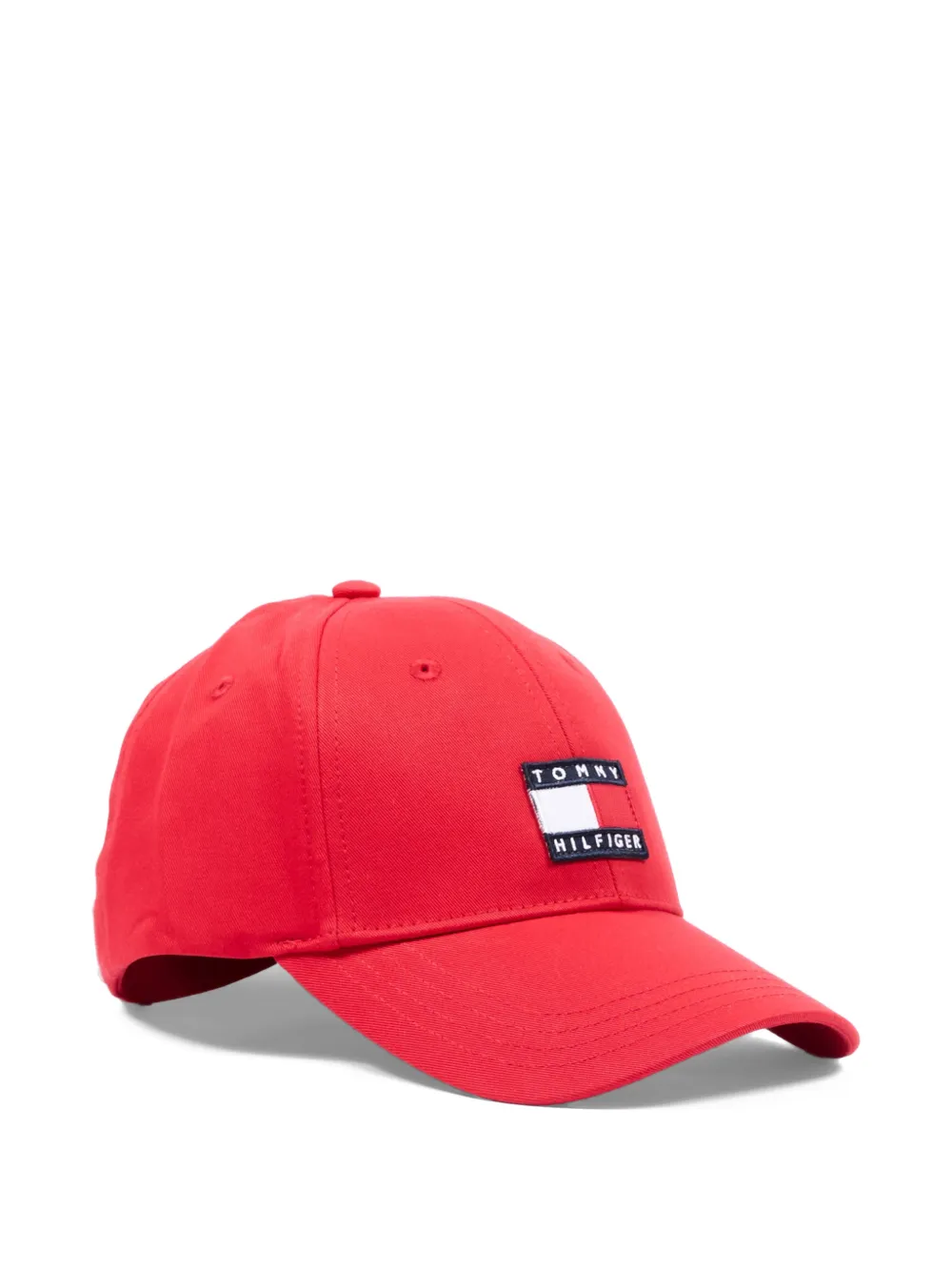  Tommy Hilfiger Junior Logo-patch Cap - Red 