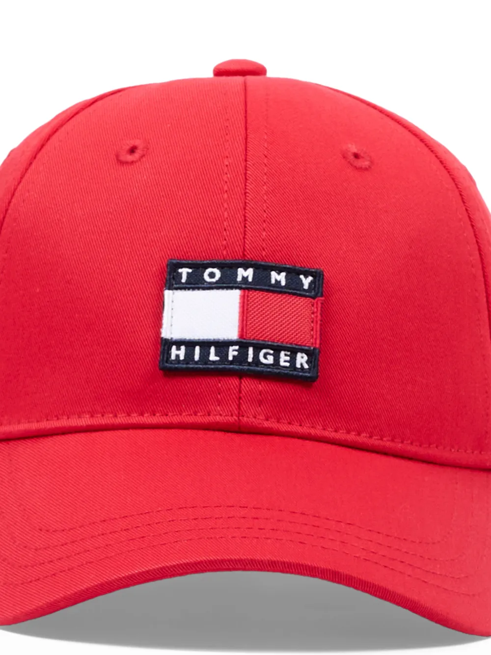 Tommy Hilfiger Junior Pet met logopatch Rood