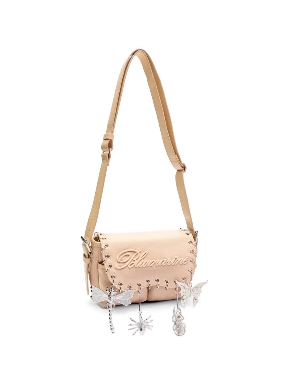 Blumarine Verfraaide schoudertas Beige
