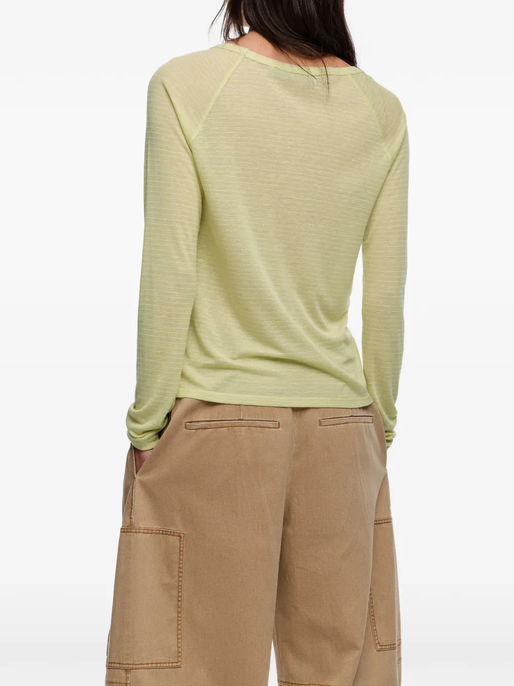 Bimba y Lola Top met lange mouwen Groen
