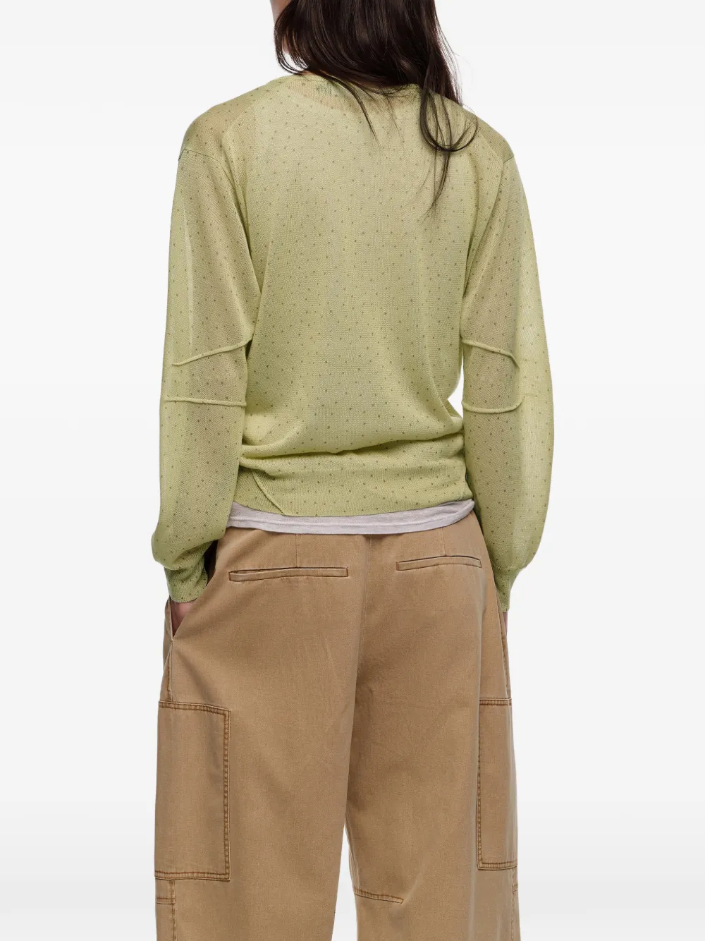 BIMBA Y LOLA Top met V-hals Groen