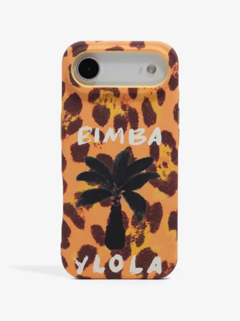 Bimba y Lola Iphone 17 Air animal-print phone case