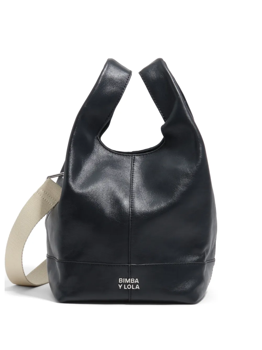 Bimba y Lola Borsa tote Paper media - Nero