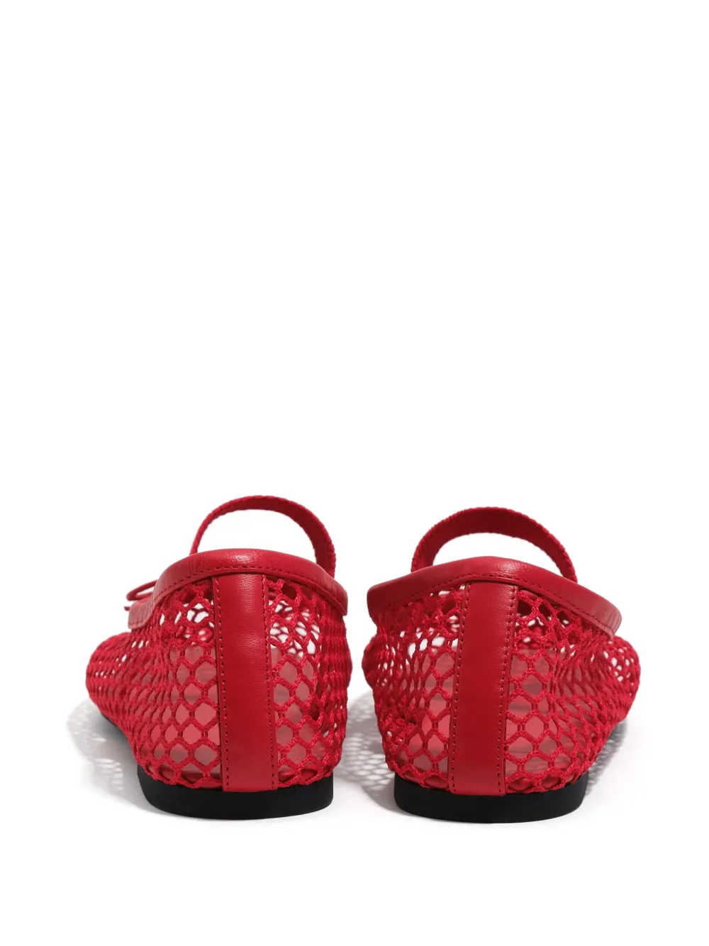 Bimba y Lola Ballerina's met strikdetail Rood