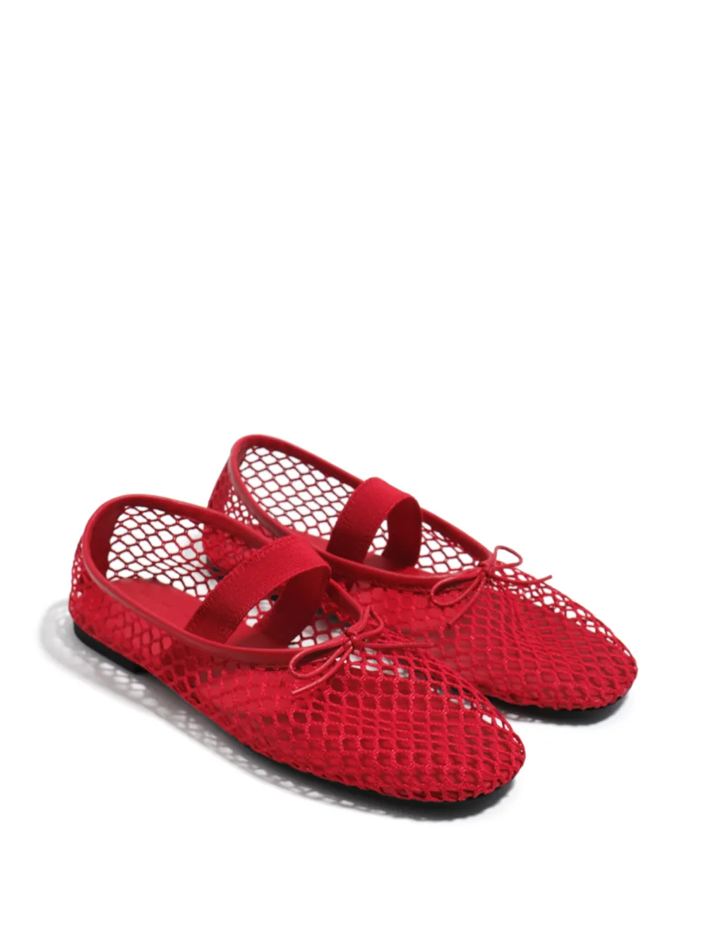 Bimba y Lola Ballerina's met strikdetail Rood