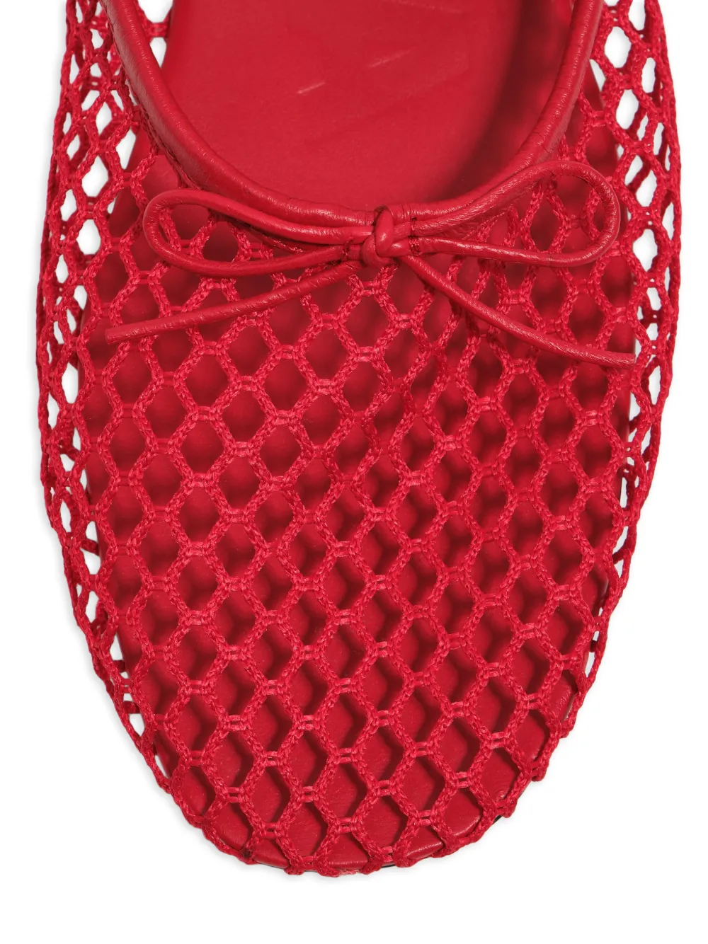 Bimba y Lola Ballerina's met strikdetail Rood