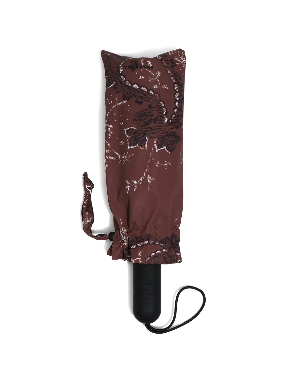 Bimba y Lola Paraplu met paisley-print Bruin
