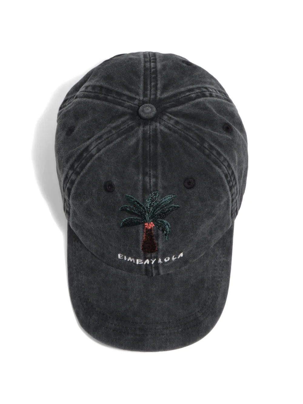  Bimba Y Lola Embroidered Baseball Cap - Black 