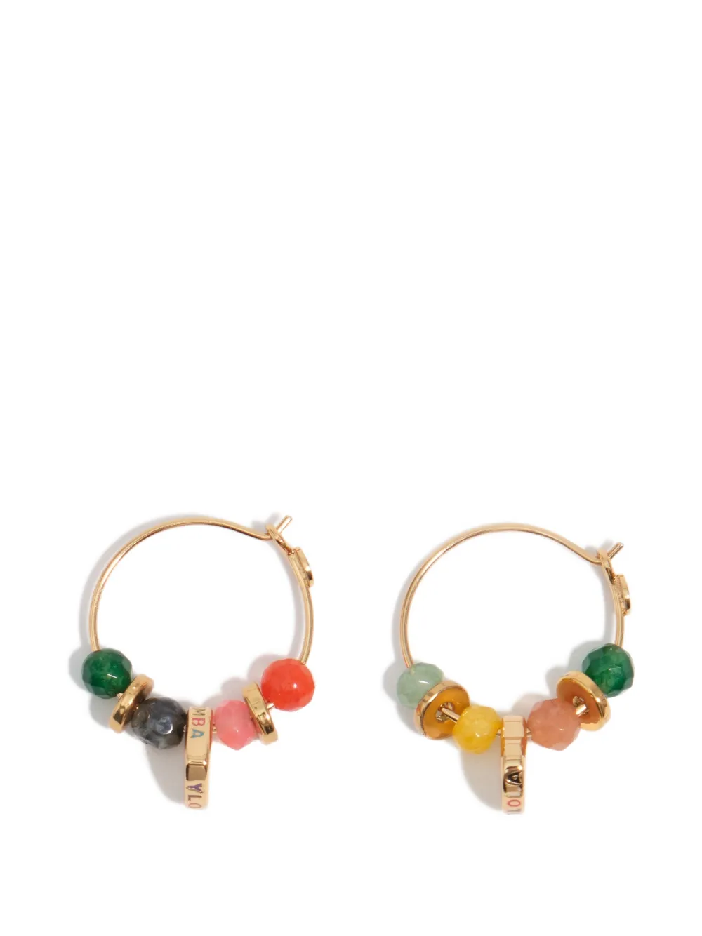 BIMBA Y LOLA Creolen mit Perlen - Gold