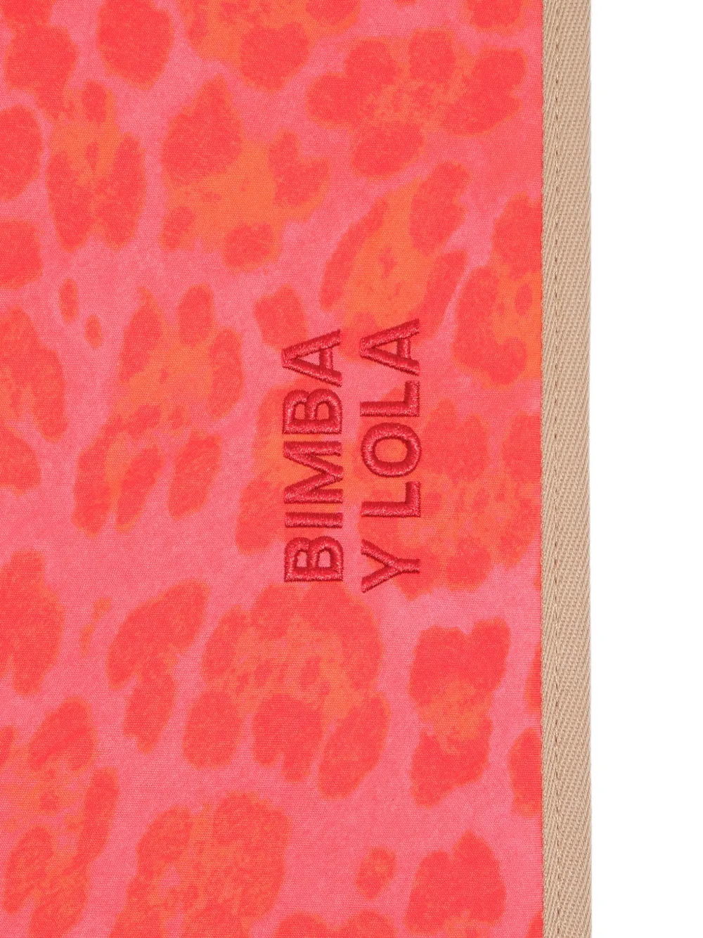  Bimba Y Lola Leopard Computer Case - Red 