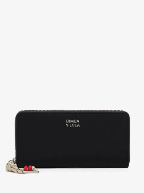 Bimba y Lola graphite zip purse