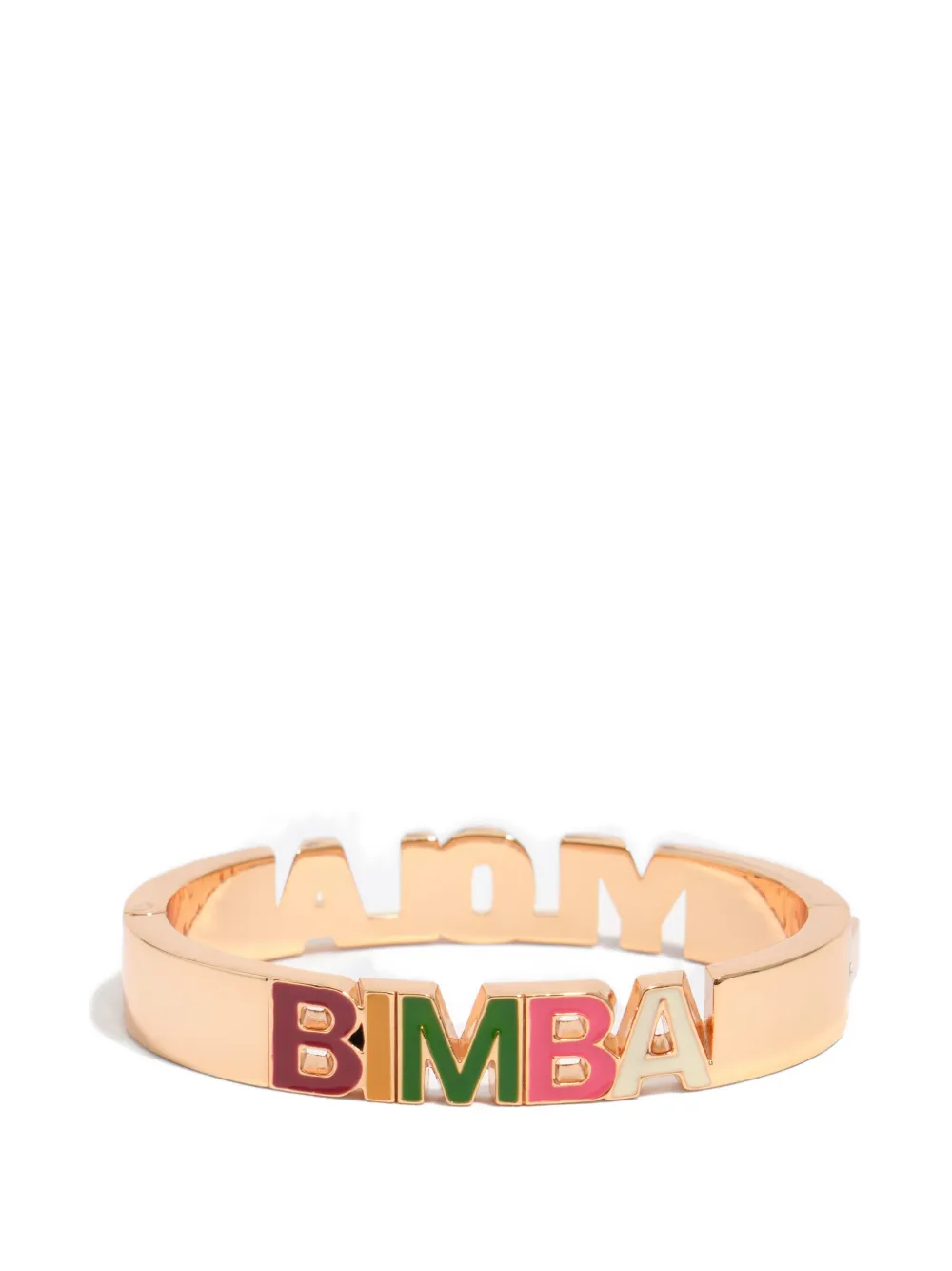 Bimba y Lola Bracciale con logo - Rosa