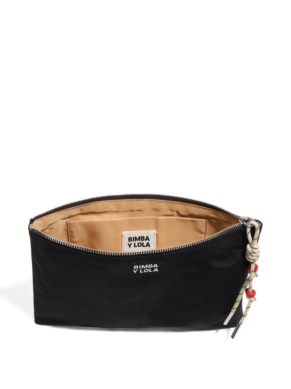  Bimba Y Lola Rope-detail Make Up Bag - Grey 