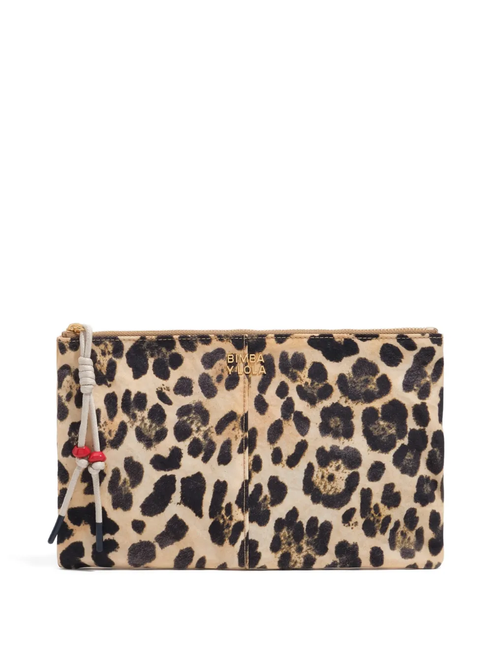 Bimba y Lola Trousse make-up con stampa leopardata - Toni neutri