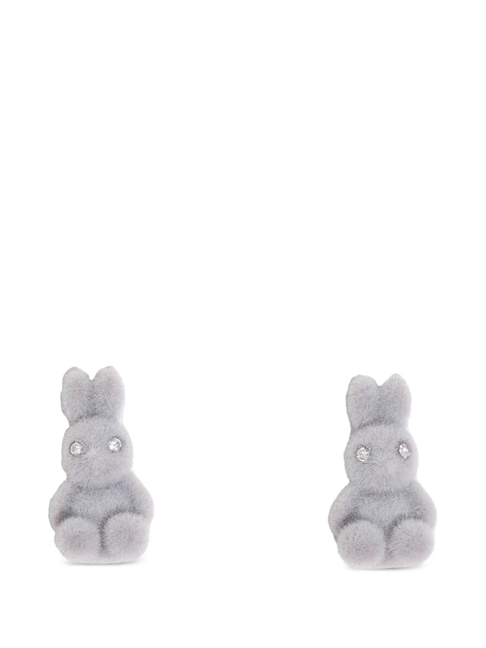 BIMBA Y LOLA Ohrringe mit Strass - Silber