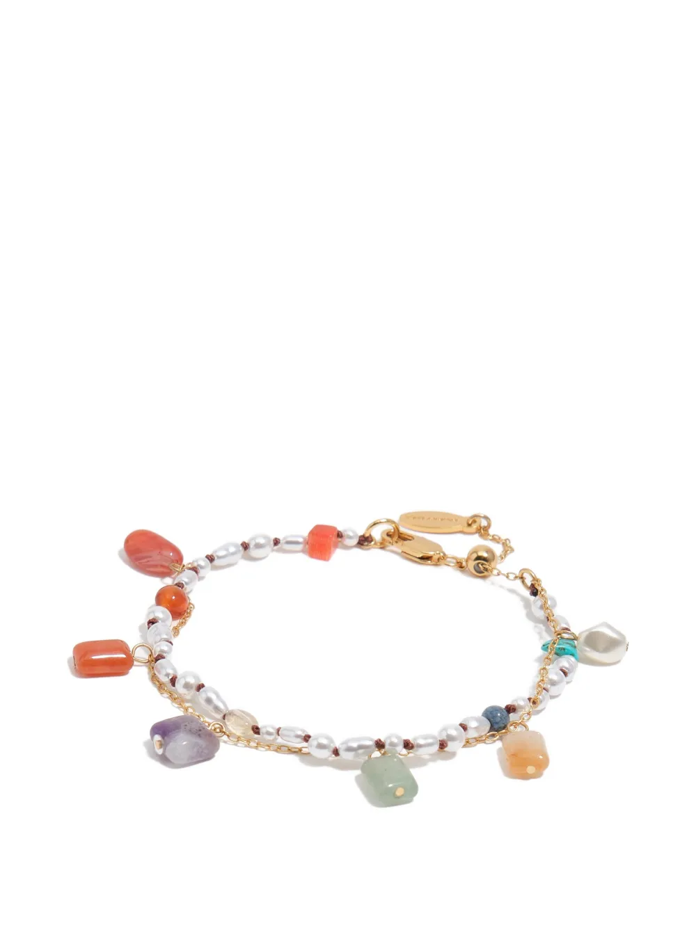 BIMBA Y LOLA Bracciale con perle sintetiche - Oro