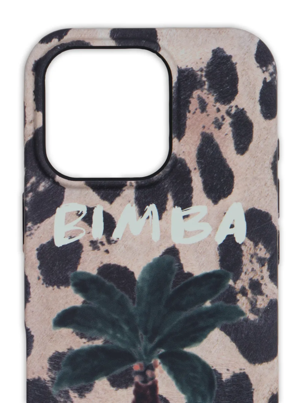  Bimba Y Lola Iphone 16 Pro Animal-print Phone Case - Neutrals 