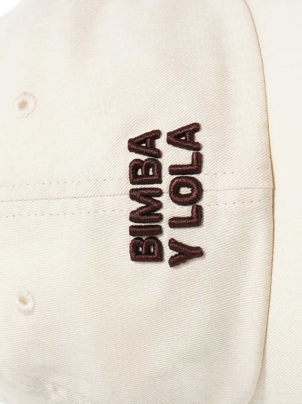  Bimba Y Lola Embroidered-logo Cap - White 