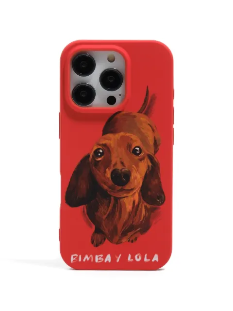 Bimba y Lola funda para celular con perro estampado