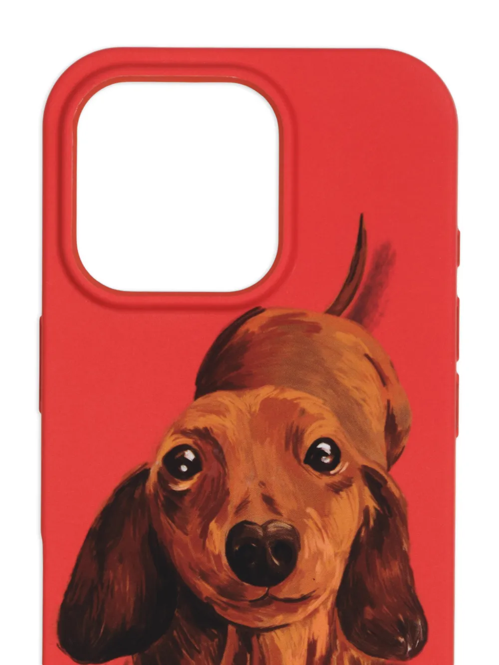  Bimba Y Lola Iphone 16 Pro Dog-print Phone Case - Red 