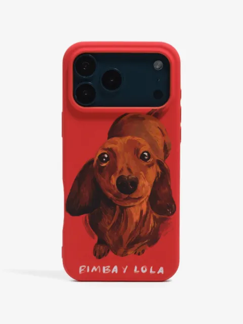 Bimba y Lola funda para celular con perro estampado