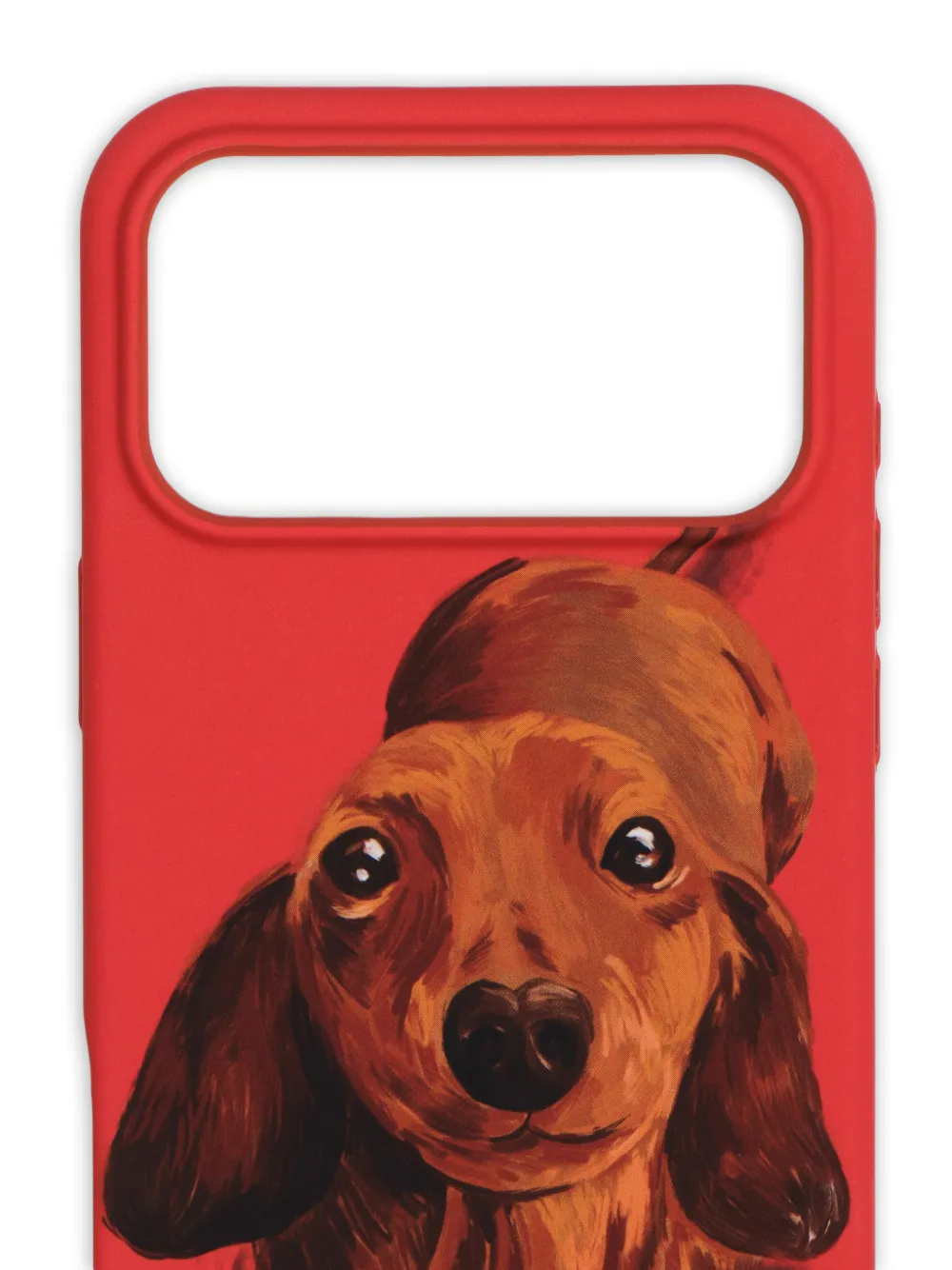 Bimba Y Lola Iphone 17 Pro Max Dog-print Phone Case - Red 