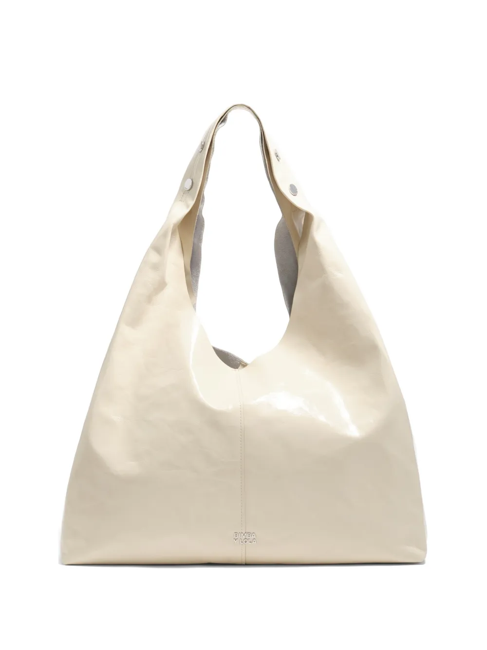 Bimba y Lola Borsa a spalla Paper Bikini grande - Toni neutri