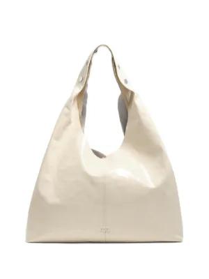 Patou Le Biscuit サテンショルダーバッグ | ホワイト | FARFETCH JP