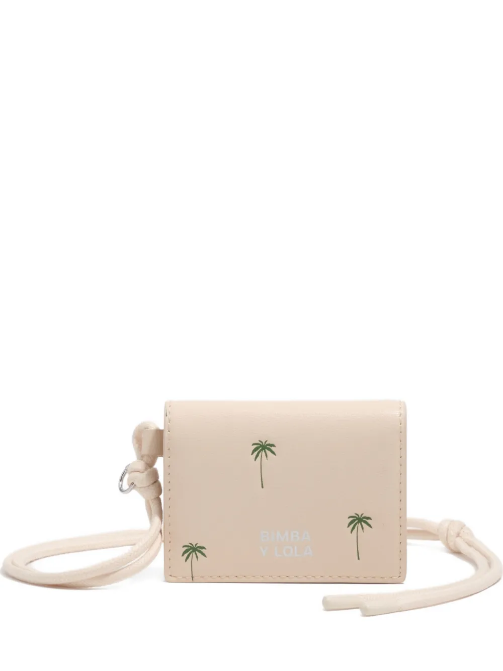 BIMBA Y LOLA Portemonnaie mit Palmen-Print - Nude