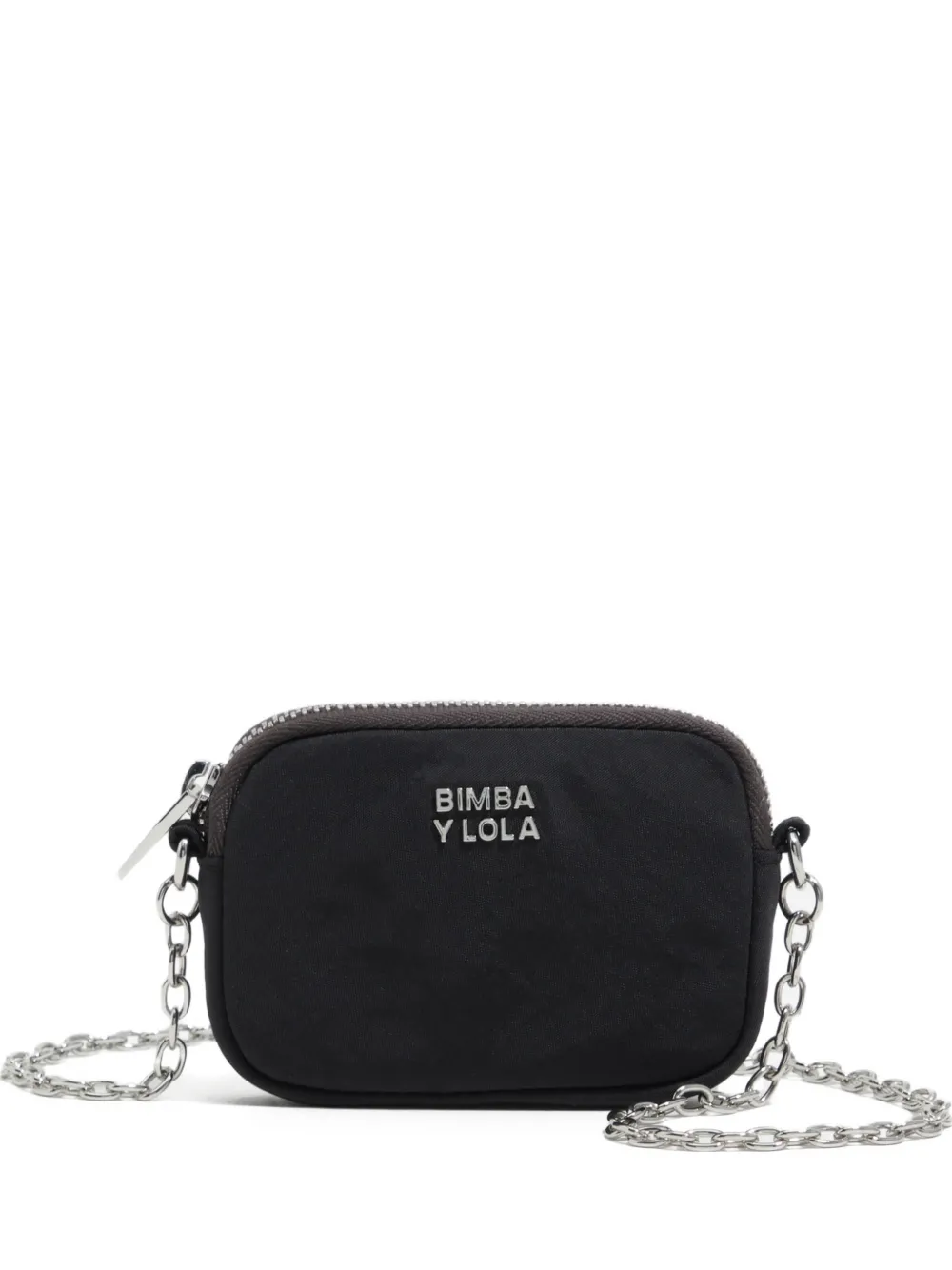 BIMBA Y LOLA Portemonnaie mit Kettenriemen - Schwarz