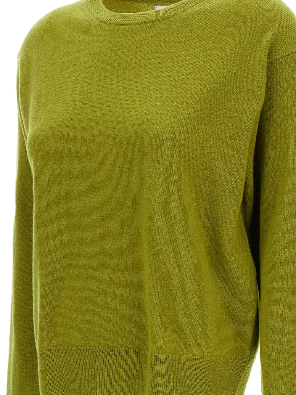extreme cashmere March trui met ronde hals Groen