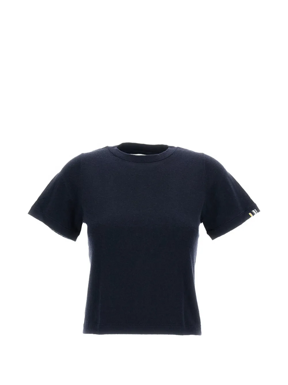 extreme cashmere short-sleeve T-shirt - Blu
